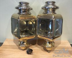 For sale brass side lights