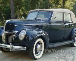 Ford Deluxe Convertible Sedan 1939 for sale