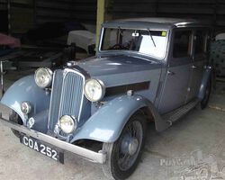 Rover 12 LWB 4 door saloon 1936 SOLD