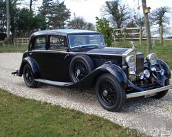Rolls-Royce 20/25 Sports Saloon by Park Ward 1934 SOLD