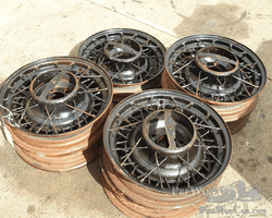 Unidentified wheels / tyres ( & parts) for Morris