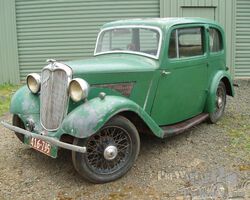 Singer Nine Bantam Popular 2 door Saloon 1936 SOLD