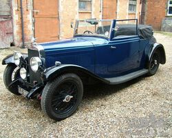 Alvis Firefly 1932 Motor Show Cross & Ellis drop head coupe 1932