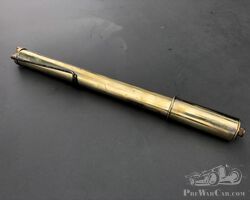 brass motorcycle air pump