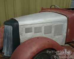 Armstrong Siddeley bonnet (bootlid) for Armstrong Siddeley