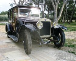 Delage DI SIX LIGHT SALOON 1926 for sale