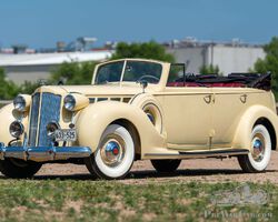 1938 Packard Super Eight 1605 Convertible Sedan | Pebble Beach Auctions | Gooding & Company