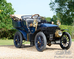 1903 Wolseley 7½hp Twin-cylinder Rear-entrance Tonneau | The Golden Age of Motoring Sale | Nov 3, 2023