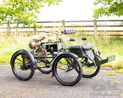 1899 De Dion Bouton 2¼hp Single-Cylinder Quadricycle | The Golden Age of Motoring Sale | Nov 3, 2023
