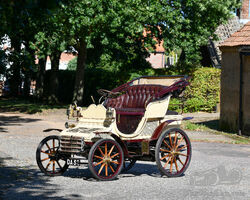 1900 Augé 8-9hp Twin-Cylinder 'Cyclope' Dos-à-Dos Phaeton | The Golden Age of Motoring Sale | Nov 3, 2023
