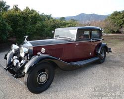 Rolls-Royce 20/25 Sports Saloon by Freestone and Webb 1934 SOLD