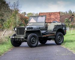1943 Willys Jeep Modèle MB 4x4 Véhicule militaire | La vente en Mercedes Benz Worlds Brooklands - novembre 2023 | Historics Auctioneers
