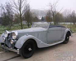 Alvis Speed 20 by van Vooren 1935 SOLD