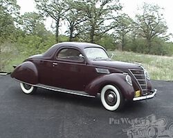 Lincoln Zephyr V-12 Coupe 1937 SOLD