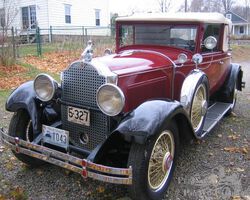 Packard 626 Convertible Coupe 1929