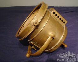 Gray & Davis brass lights for A Unidentified Manufacturer