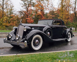 1936 Packard Twelve Series 1407 Coupe Roadster | The Scottsdale Auction by Bonhams|Cars | 25 Jan 2024