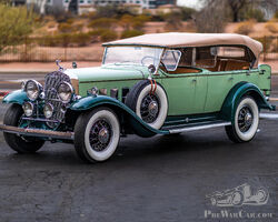 1931 Cadillac  V-12 Series 370A Seven Passenger Dual Windshield Touring  | The Scottsdale Auction by Bonhams|Cars | 25 Jan 2024