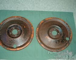 Unidentified wheels / tyres ( & parts) for unknown