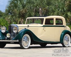 1935 Bentley 3½ Liter Park Ward Sports Saloon | The Amelia Auction 2024 | Broad Arrow Auctions