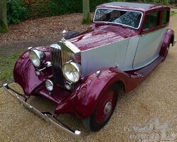 Rolls-Royce 25/30 Sports Saloon H.J. Mulliner Park Ward 1936