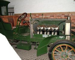 Napier Very early 6 cylinder engine & rolling chassis for complete restoration 1905
