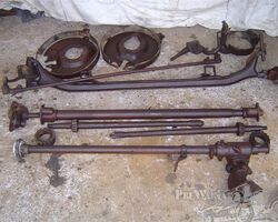 Chrysler axles front for Chrysler
