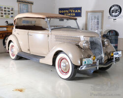 1936 Ford V8 Deluxe Phaeton | Gilded Age auction 2024 | Bonhams|Cars | April 27, 2024