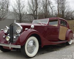 Rolls-Royce P III Sedanca de Ville 1937