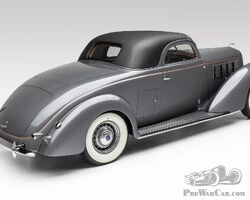 1937 Lincoln Model K LeBaron Coupe | Monterey Jet Center auction 2024 | Broad Arrow Auctions