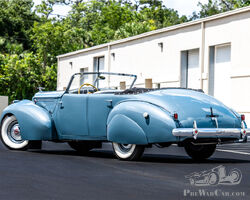 1940 Packard Custom Super Eight One-Eighty Convertible Sedan by Darrin | RM Sotheby's | Monterey