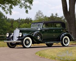 1934 Pierce-Arrow Model 840A Convertible Sedan | Pebble Beach Auctions 2024 | Gooding & Company