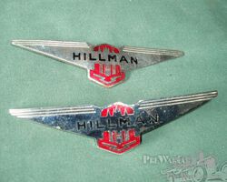 Hillman badges for Hillman
