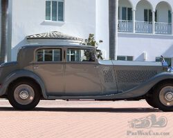 1934 Rolls-Royce Phantom II Continental H.J. Mulliner Saloon  | Monterey Jet Center auction 2024 | Broad Arrow Auctions