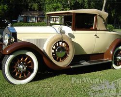 Packard Eight 2/4-Passenger Convertible Coupe 1929 for sale