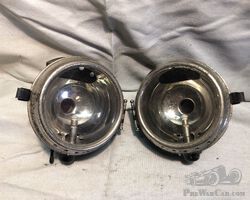 Painted brass acetylene side light