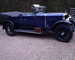 Crossley open tourer crossley 1929 SOLD