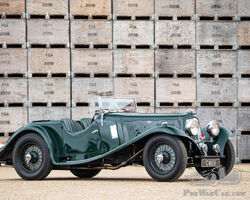 1938 Aston Martin 2.0-Litre 15/98 'Short Chassis' Sports Tourer | Goodwood Revival Sale 2024 by Bonhams|Cars