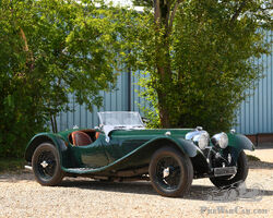 1936 Jaguar SS1 SS90 Prototype Re-creation | Goodwood Revival Sale 2024 by Bonhams|Cars