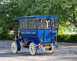 1912 Little Giant Model D Jitney Bus "Blue Jitney Line" | RM Sotheby's | Hershey