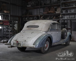 1938 Maybach SW38 Sport Cabriolet by Spohn | RM Sotheby's | The Junkyard: The Rudi Klein Collection