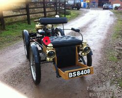 De Dion-Bouton quadracycle cycle 1901 SOLD