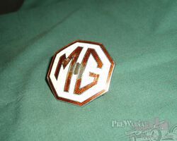 MG badges for MG