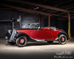1934 Citroën 7B Traction Avant Cabriolet | RM Sotheby's | Paris