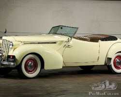 1939 Packard Super Eight 1703 Darrin Convertible Victoria | The Academy of Art University Collection | 15 February 2025