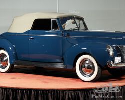1940 Ford De Luxe Convertible Club Coupe | The Academy of Art University Collection | 15 February 2025