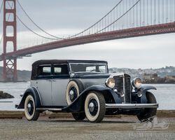 1932 Marmon Sixteen LeBaron Convertible Sedan | The Academy of Art University Collection | 15 February 2025