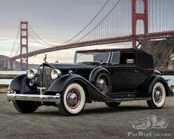 1934 Packard Twelve 1108 Convertible Victoria  | The Academy of Art University Collection | 15 February 2025