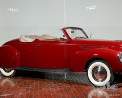 1938 Lincoln-Zephyr Convertible Coupe | The Academy of Art University Collection | 15 February 2025