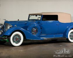 1934 Packard Super Eight 1104 Convertible Victoria | The Academy of Art University Collection | 15 February 2025